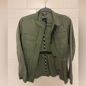 Gap Canvas Utility Jacket XS in Green
